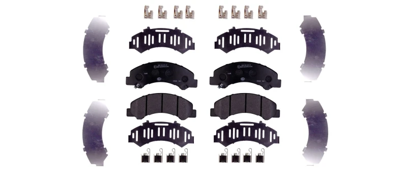 Image of HELLA Brake pad set HELLA 8DB 355 025-801