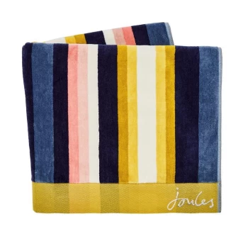 Image of Joules Summer Stripe Towels - MULTICOLOURED