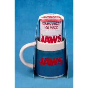 Image of Jaws Mug and Puzzle Set
