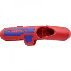 Image of Knipex 16 95 01 SB ErgoStrip Cable stripper Suitable for Round cable, Wet room cables, Data cables, Coaxial cables 4.8 up to 13mm 0.2 up to 4 mm²