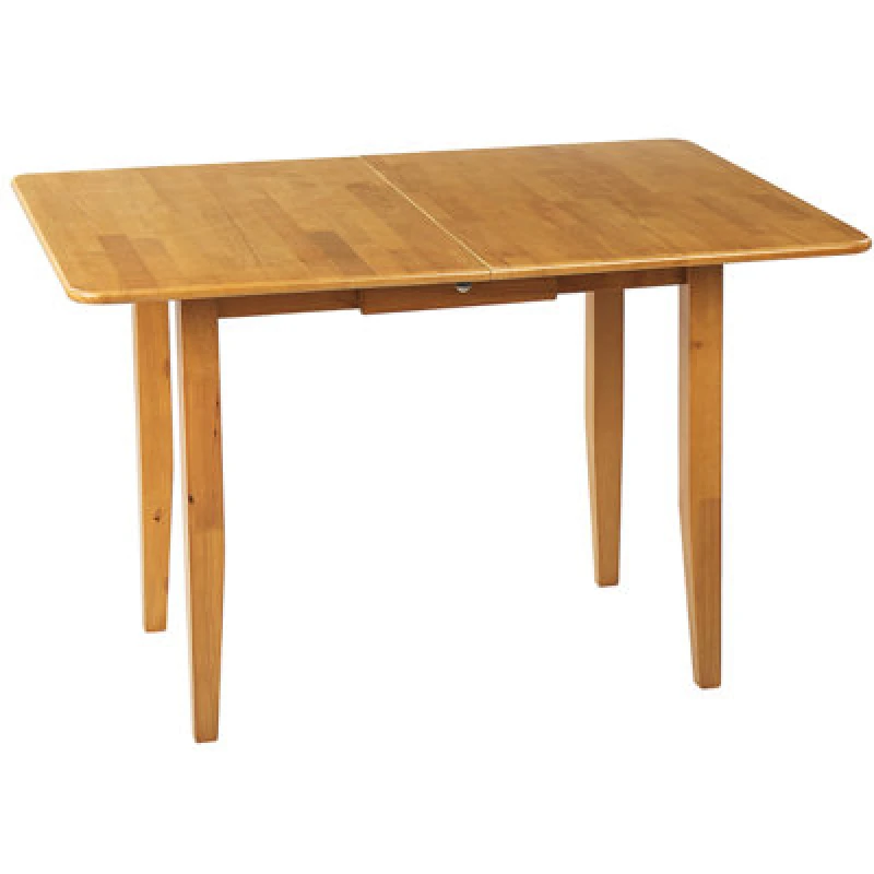 Image of Beliani Extending Dining Table Masela Brown 90/120 Cm 60 Cm Wood