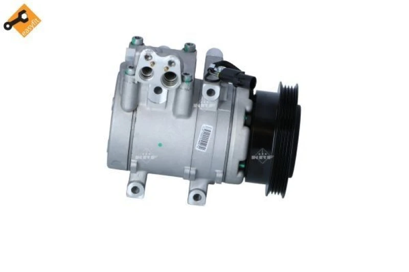 Image of NRF 32205 AC Compressor EASY FIT PAG 46, with seal ring, with gaskets/seals Compressor,air conditioning (447)