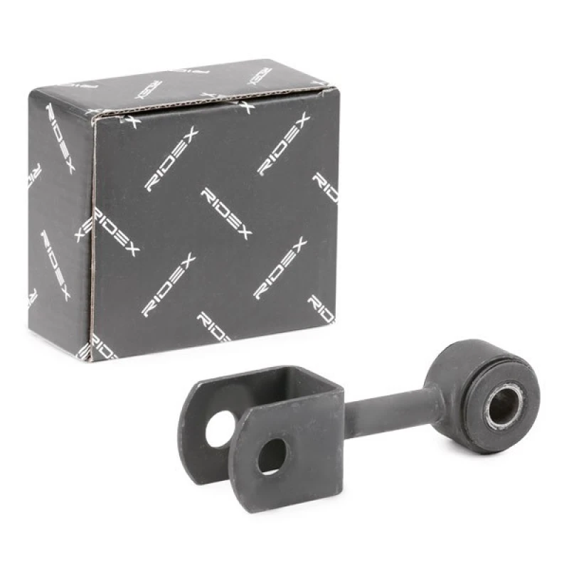Image of RIDEX 3229S0351 Anti-roll bar link Rear Axle both sides Steel Link Stabiliser (3229)