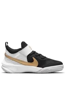 Image of Nike Team Hustle D 10 Trainer - Black/Gold, Size 10