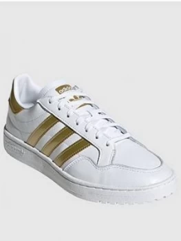 Image of Adidas Originals Team Court - White/Gold