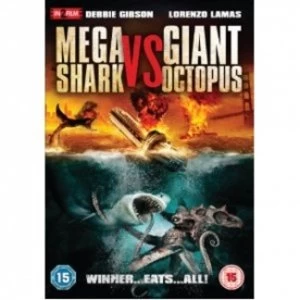 Image of Mega Shark VS Giant Octopus DVD