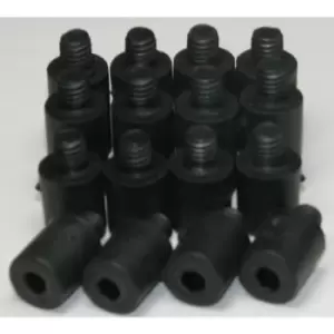 Image of Charnwood Set of 16 Spare Rubber Pads for Flat Jaws