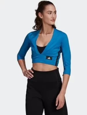 Image of adidas Sportswear Mission Victory Long-sleeve Top, Black, Size S, Women