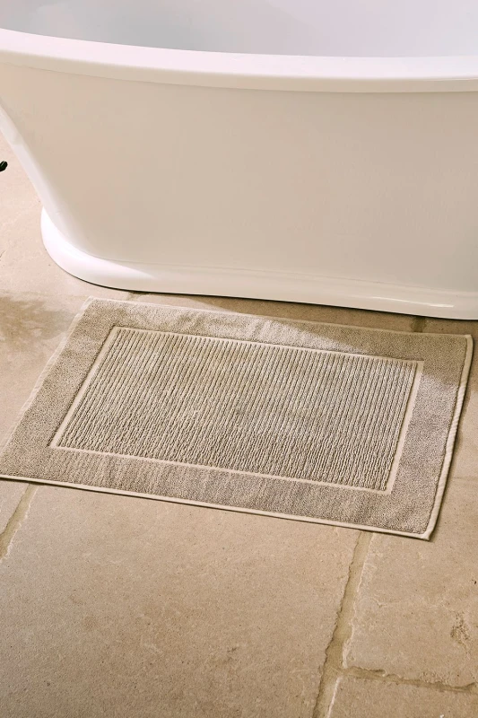 Image of Christy CHRISTY 'Supreme' Luxury 100% Cotton Towelling Bath Mats in Light Brown Light Brown One Size Unisex 5012448880118