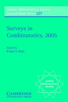 Image of Surveys in Combinatorics 2005 by Bridget S. Webb Paperback