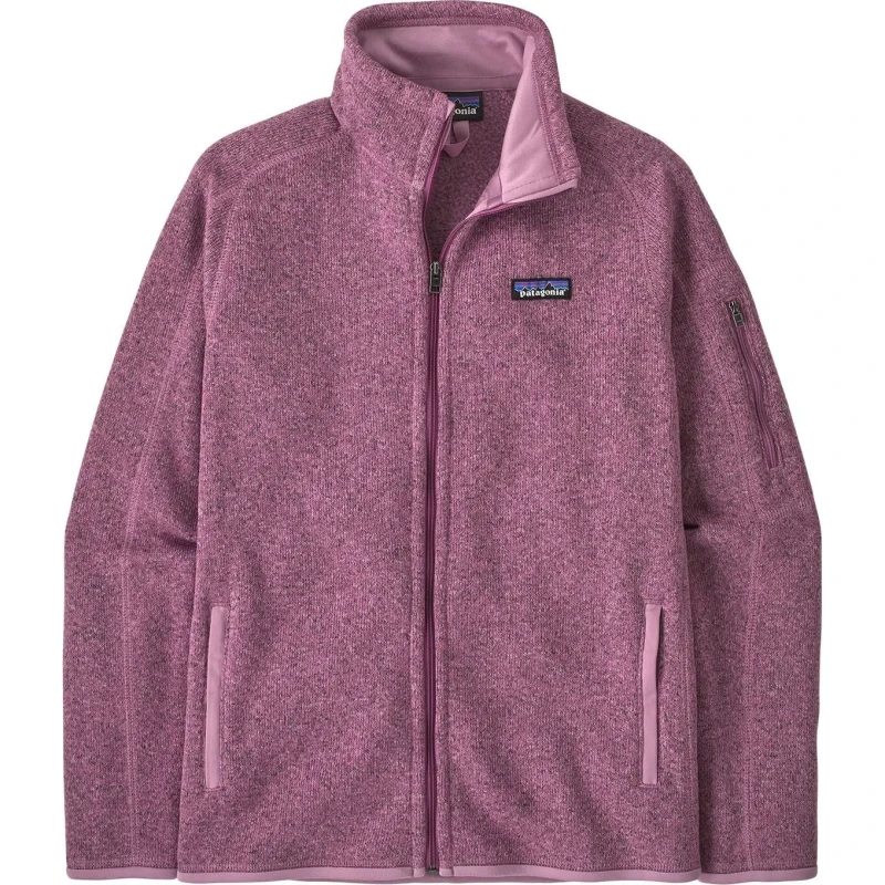 Image of Womens zipped fleece Patagonia Better Sweater Violet Female XS