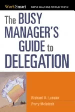 Image of busy managers guide to delegation
