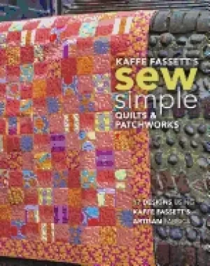 Image of kaffe fassetts sew simple quilts and patchworks 17 designs using kaffe fass