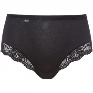 image of Sloggi Romance maxi brief - Black