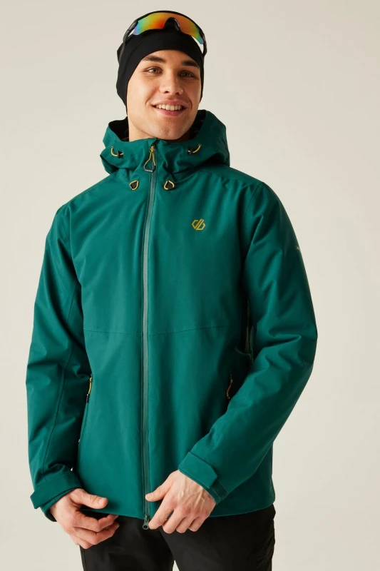 Image of Dare 2b Dare 2b Men Torrek Blazen Stretch Kinematic-Tech Waterproof Insulated Jacket in Teal Size: 2X-large Teal XXL Male 5063516173908