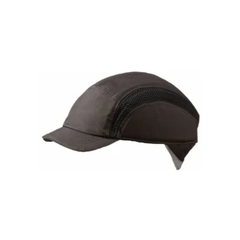 image of AIRPRO BASEBALL BUMP CAP REDUCED PEAK BLACK - Centurion