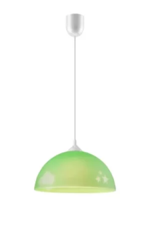 Image of Dome Pendant Ceiling Lights Green, 1x E27