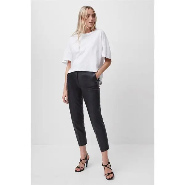 Image of French Connection Tally Oversized T Shirt - White 8