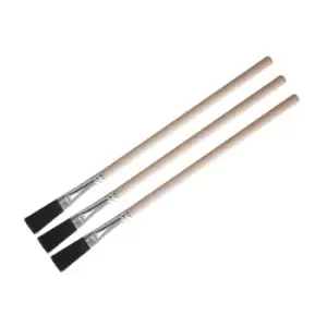Image of Faithfull - 75BRUSHFLUX Flux Brush Set, 3 Piece FAIPBFLUX3
