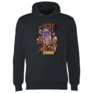 image of Avengers Team Portrait Hoodie - Black