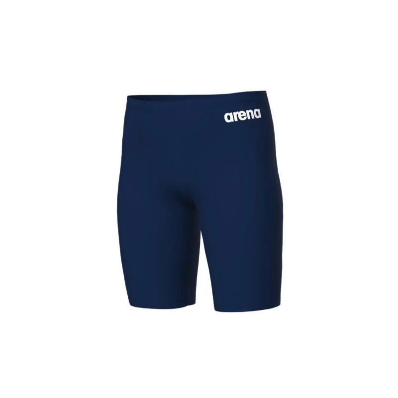 Image of Arena Boys Team Swim Jammer Solid - Navy, Blue, Size 10-11 Years Blue W4QLI Unisex 10-11 YEARS