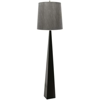 Image of Ascent - 1 Light Floor Lamp Black, E27 - Elstead