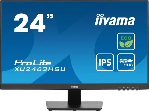 image of iiyama ProLite 23.8" XU2463HSU-B1 Full HD IPS LED Monitor