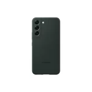 image of Samsung Galaxy S22 Silicone Cover in Forest Green (EF-PS901TGEGWW)