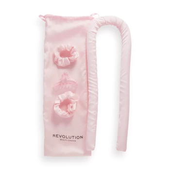 image of Revolution Beauty Curl Enhance Satin Curling Ribbon - Pink