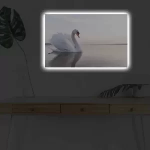 Image of 4570DHDACT-111 Multicolor Decorative LED Lighted Canvas Painting