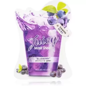 Holika Holika Juicy Mask Sheet Blueberry Energising Sheet Mask 20 ml