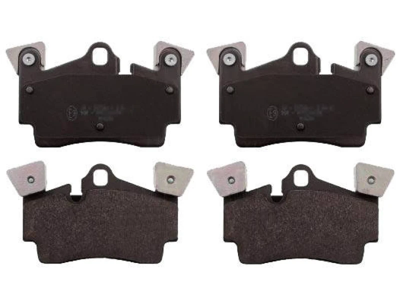 Image of Blue PRINT ADV184292 Brake pad set Rear Axle, prepared for wear warning indicator Brake Pad Set,disc brake (402)