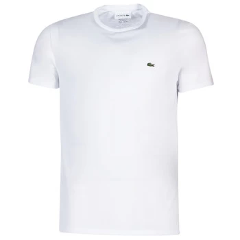 image of Lacoste TH6709 mens T shirt in White - Sizes EU XL,EU XXL