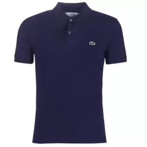 image of Lacoste PH4012 SLIM mens Polo shirt in Blue - Sizes EU S,EU 3XL,EU XS,EU L,EU M,EU XL,EU XXL