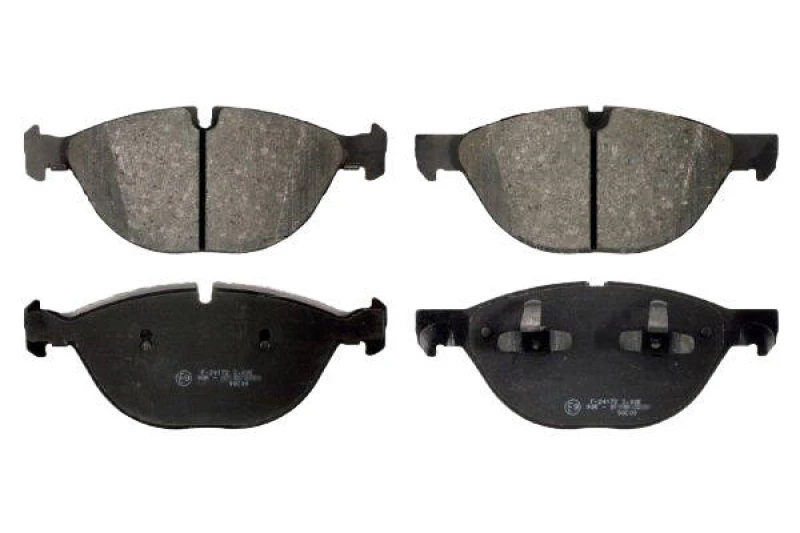 Image of SWAG 20 91 6730 Brake pad set Front Axle, prepared for wear warning indicator Brake Pad Set,disc brake (402)