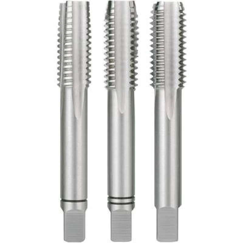 Image of RUKO RUKO 230040 Hand tap 3 Piece metric M4 x 0.70 Right hand cutting DIN 352 HSS 1 Set 230040