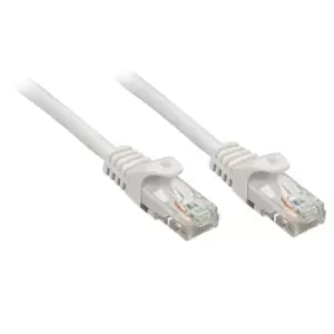 image of Lindy RJ-45/RJ-45 Cat6 3m networking cable Grey U/UTP (UTP)