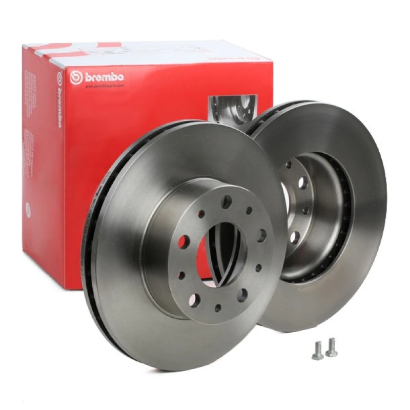 Image of BREMBO 09.A235.20 Brake disc PRIME LINE internally vented, with bolts/screws Brake Disc (82)
