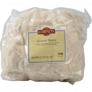 Image of Liberon Cotton Waste 250g