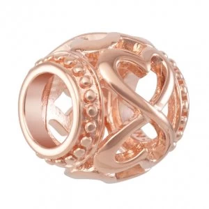 image of Chamilia Blush Infinity Heart Spacer Charm