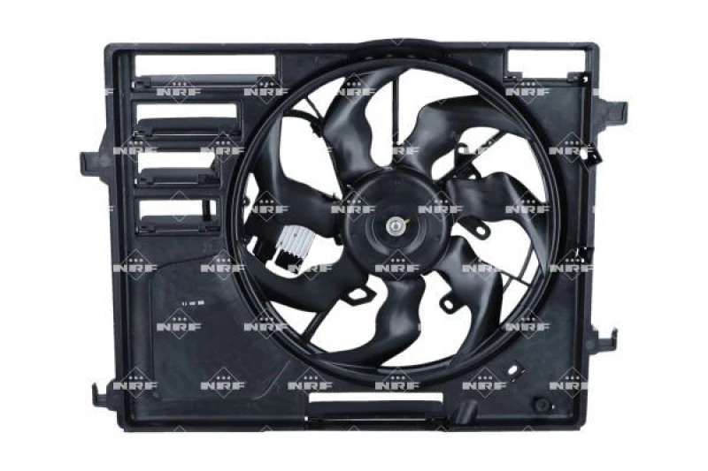 Image of NRF 470119 Cooling Fan with radiator fan shroud Fan,radiator (508)