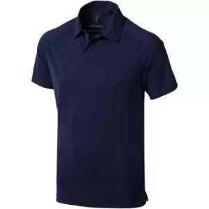 image of Elevate Mens Ottawa Short Sleeve Polo (XXXL) (Navy)