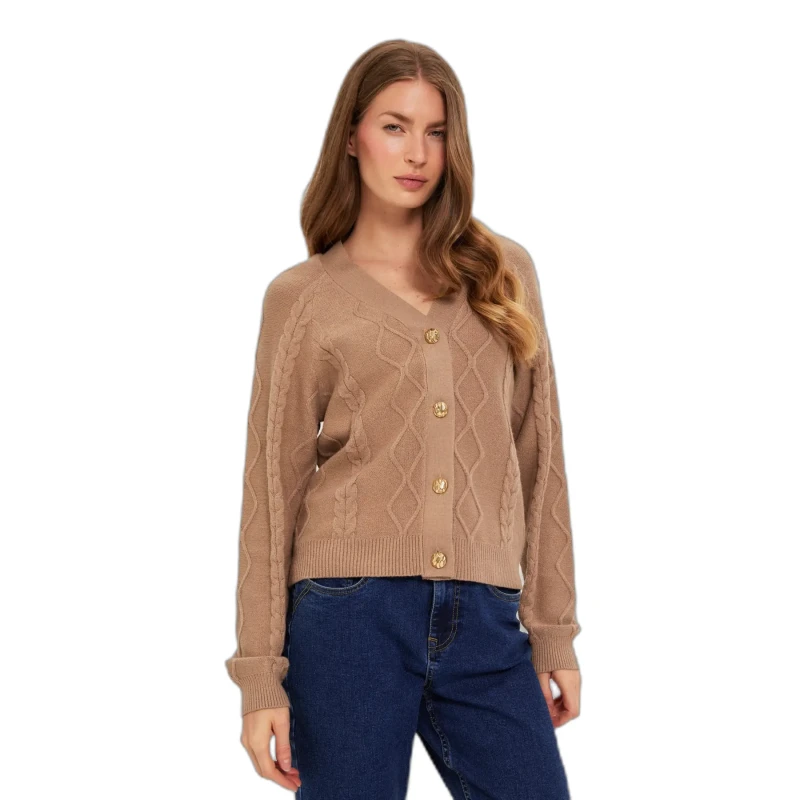 Image of Moodo Woman sweater Moodo Z-SW-4825 Marron Female L