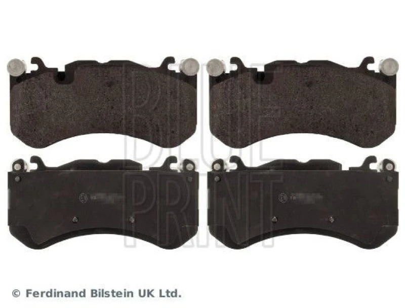 Image of Blue PRINT Brake pad set Blue PRINT ADU174246