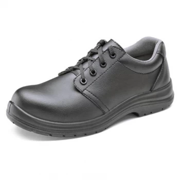 Image of Click Footwear Tie Shoes Micro Fibre S2 Size 6.5 Black Ref CF82306.5