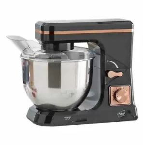 image of Neodirect - Neo Black and Copper 5L 6 Speed 800W Electric Stand Mixer