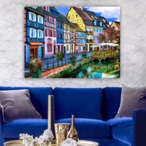 Image of 531229174_70100 Multicolor Decorative Canvas Painting