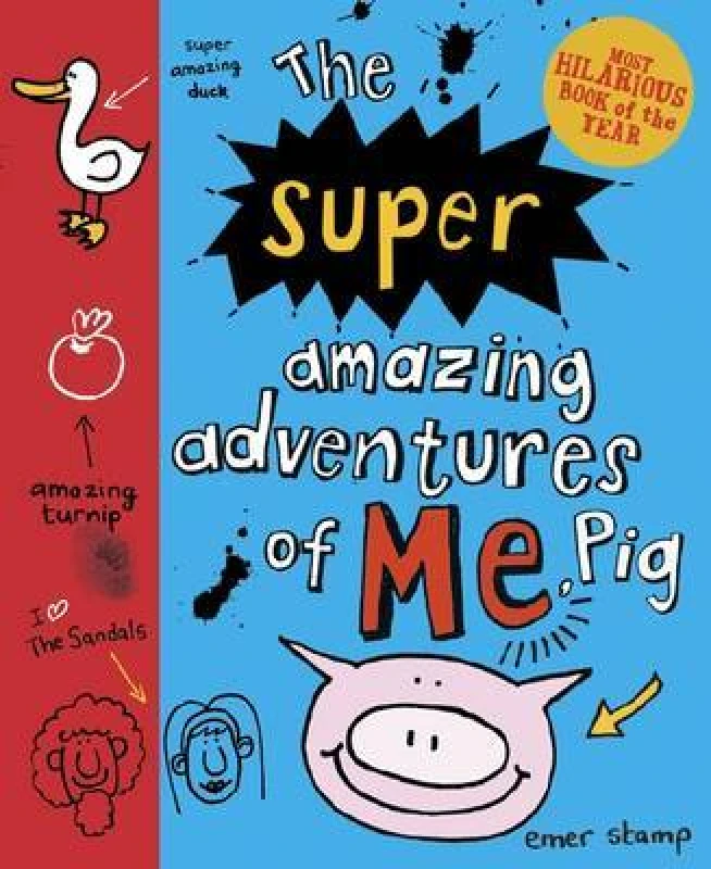 Image of Super Adventures of Me Pigc F by Stamp Emer Book