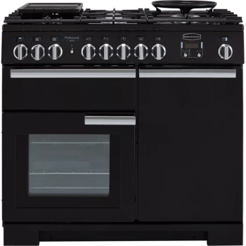 image of Rangemaster PDL100DFFGB-C Professional Deluxe 100cm Dual Fuel Range Cooker