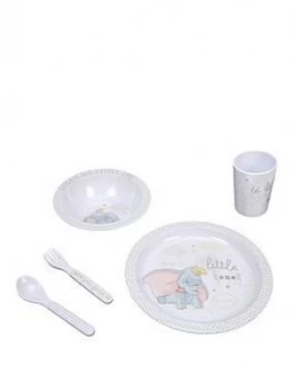 image of Disney Magical Beginnings 5Pc Melamine Crockery Set - Dumbo